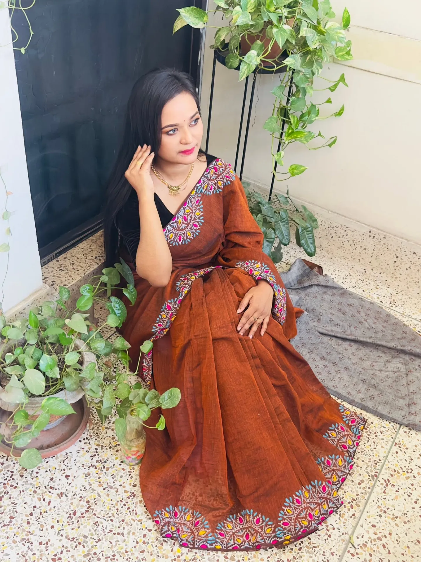 এক্সক্লুসিভ হ্যান্ডলুম পিওর সুতি শাড়ি