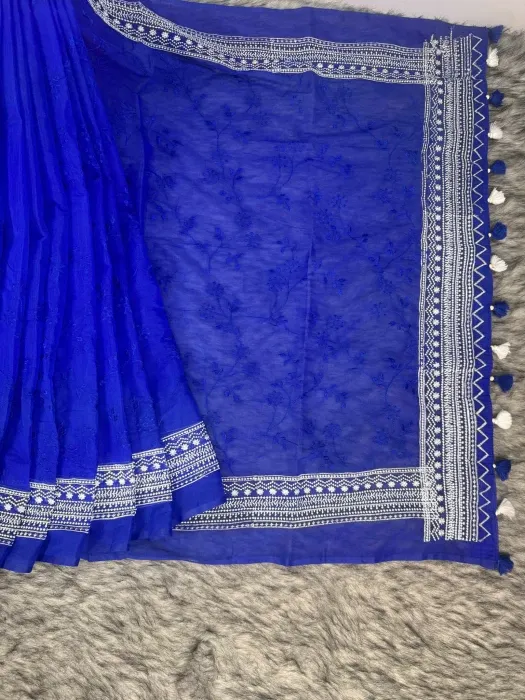 Embroidery Saree